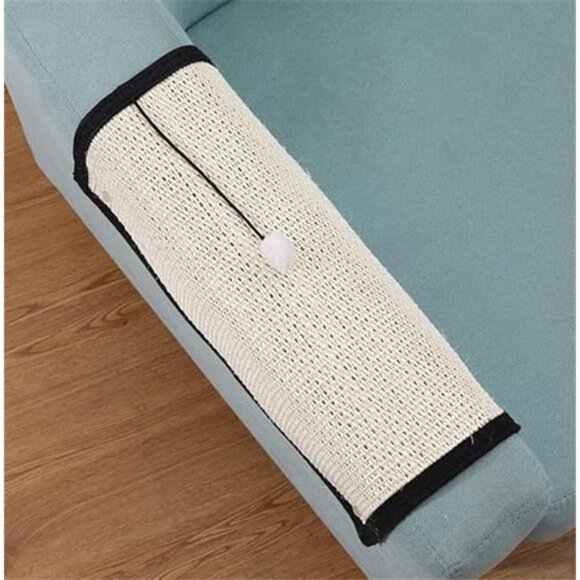 Cat Scratcher Mat Sofa Protector Natural Sisal Cat Scratching Mat Cat Scratch - Picture 2 of 8